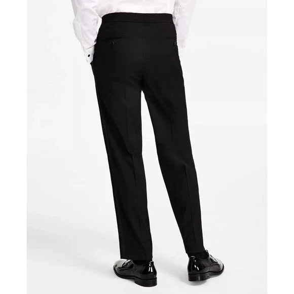 NAUTICA Tuxedo Suit Men's Size 40R 34W Black Modern Fit Stretch NWT $395 - Picture 7 of 15